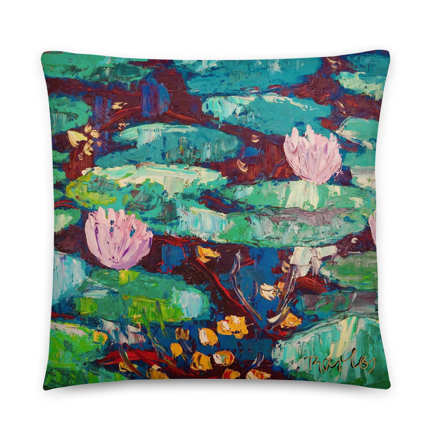 Art Pillow Endre Bartos: “Lilies of the Valley”