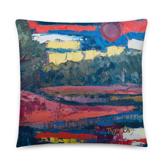 Art Pillow Endre Bartos: “Dusk”