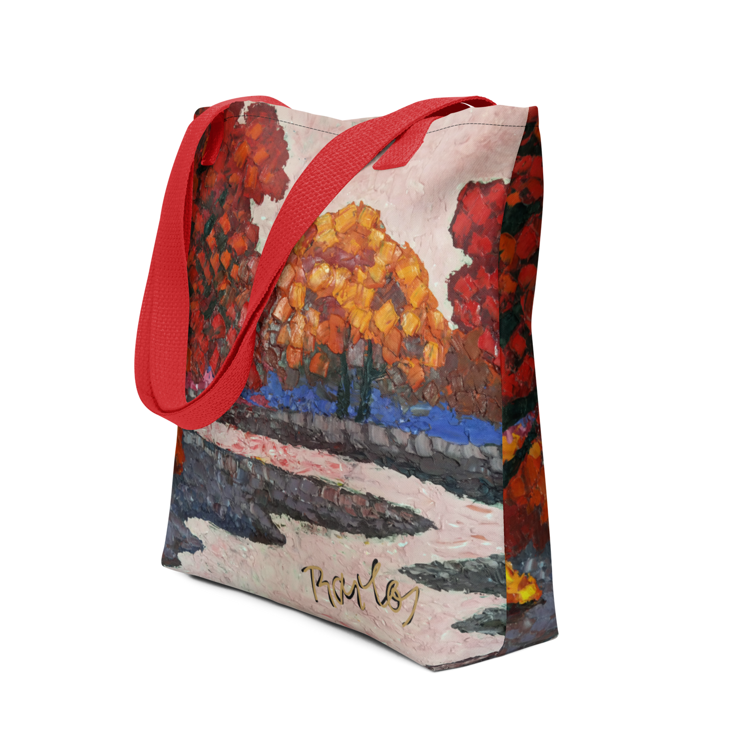All-over Print Art Bag: Pink River