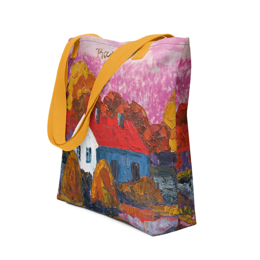 All-over Print Art Bag: Cottage