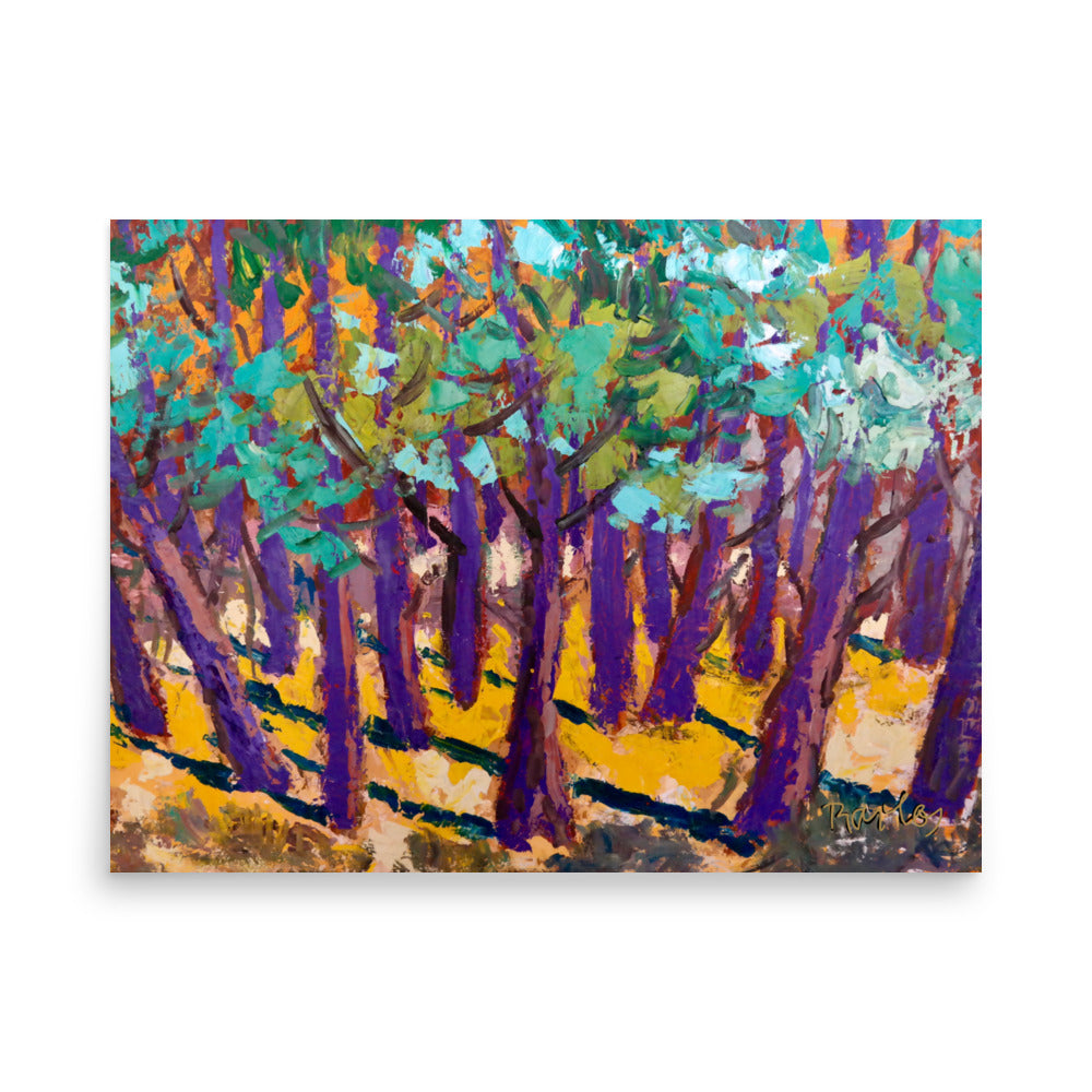 Fine Art Print Endre Bartos: "End of Summer"