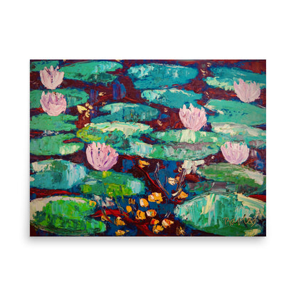 Fine Art Print Endre Bartos: Lilies of the Valley