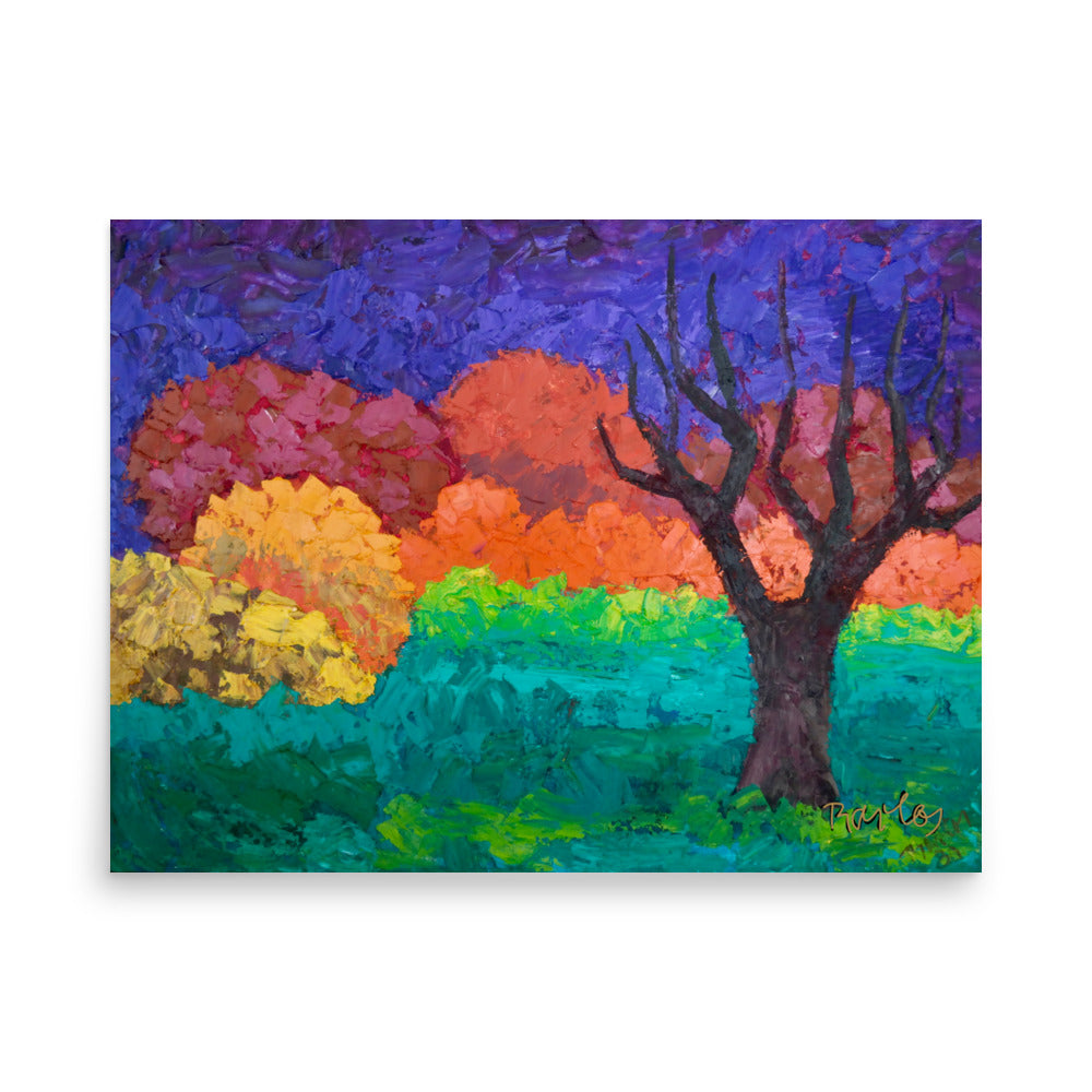 Fine Art Print Endre Bartos: "Lonely Tree"