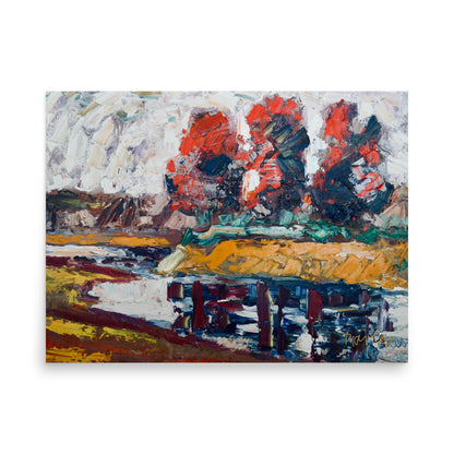 Fine Art Print Endre Bartos: The Storm is Coming