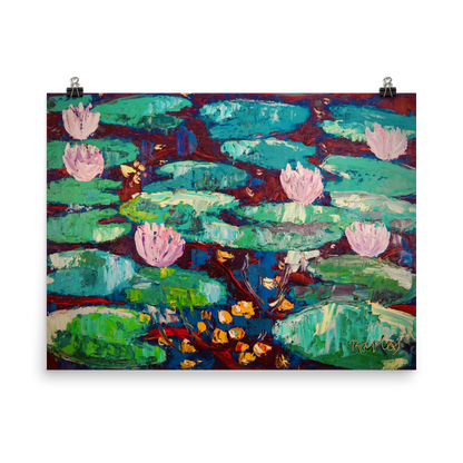 Fine Art Print Endre Bartos: Lilies of the Valley