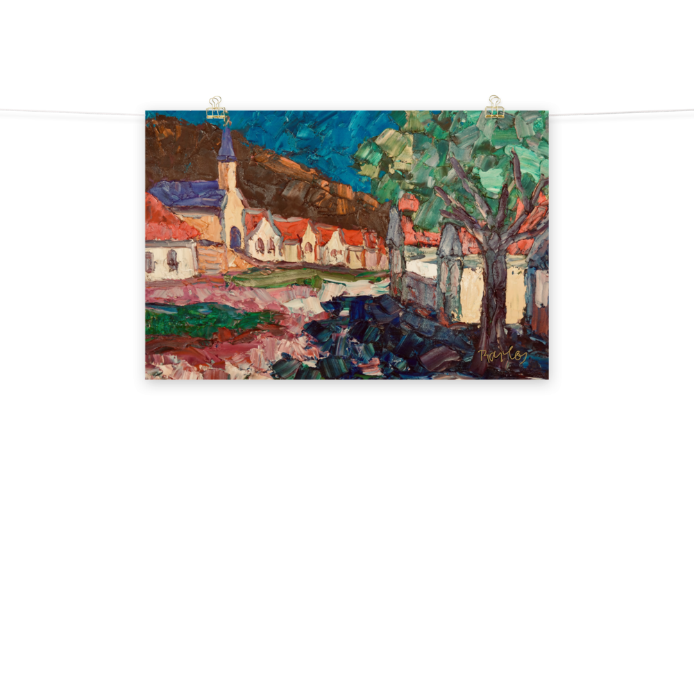 Fine Art Print Endre Bartos: Wine Cellars