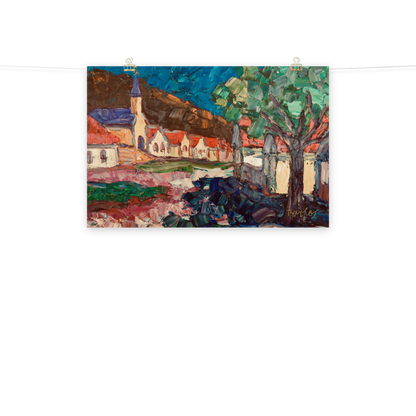 Fine Art Print Endre Bartos: Wine Cellars