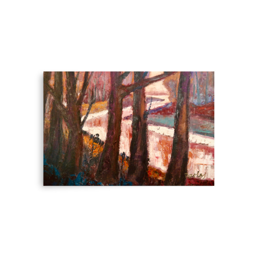 Fine Art Print Endre Bartos: "Moonlight"