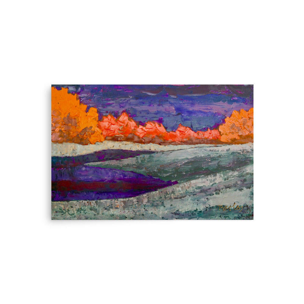 Fine Art Print Endre Bartos: "Full Moon"