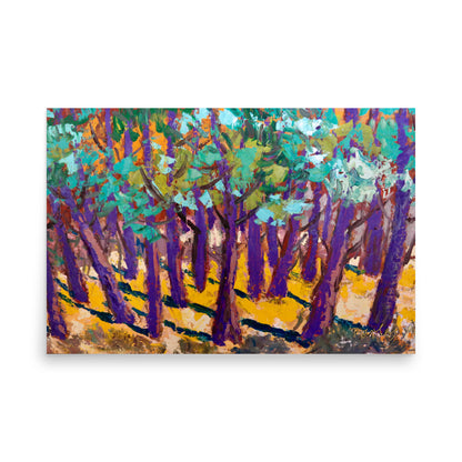Fine Art Print Endre Bartos: "End of Summer"