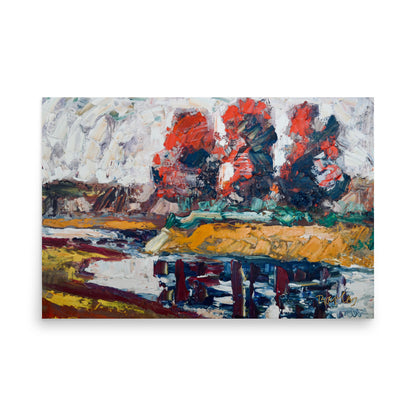 Fine Art Print Endre Bartos: The Storm is Coming