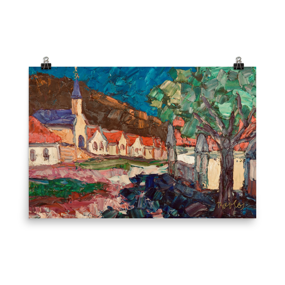 Fine Art Print Endre Bartos: Wine Cellars