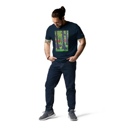 Art T-Shirt: Blooming of Rhododendrons