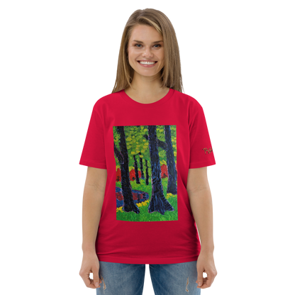 Art T-Shirt: Blooming of Rhododendrons