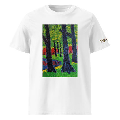 Art T-Shirt: Blooming of Rhododendrons