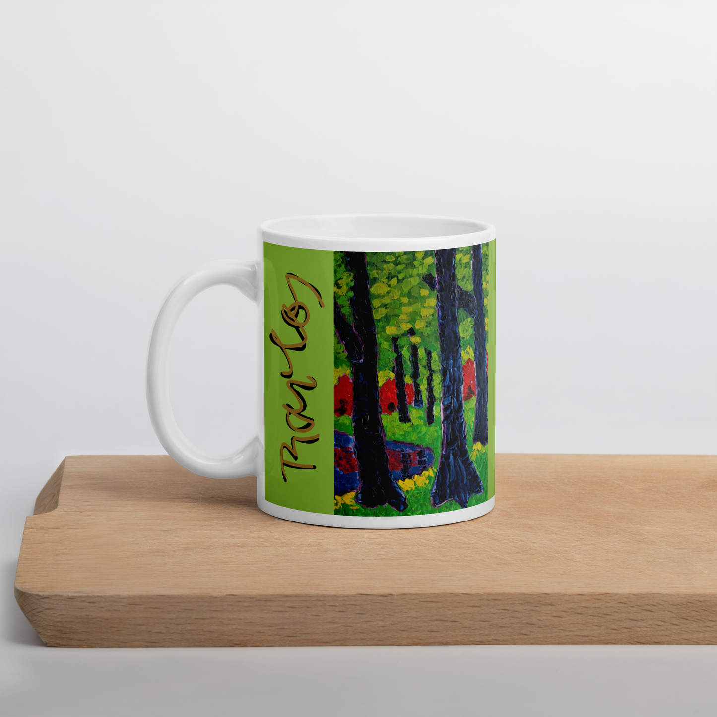 Art Mug: Blooming of Rhododendrons