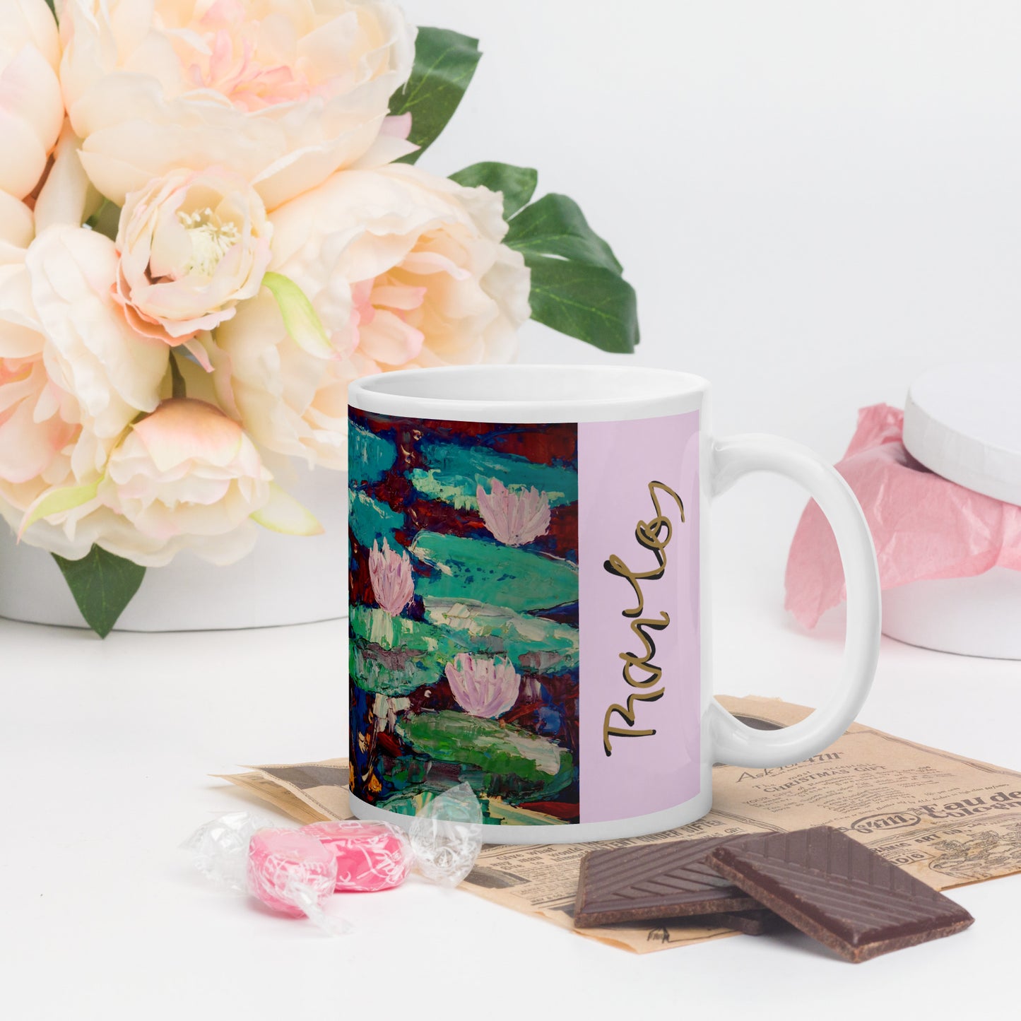 Art Mug: Lilies of the Valley