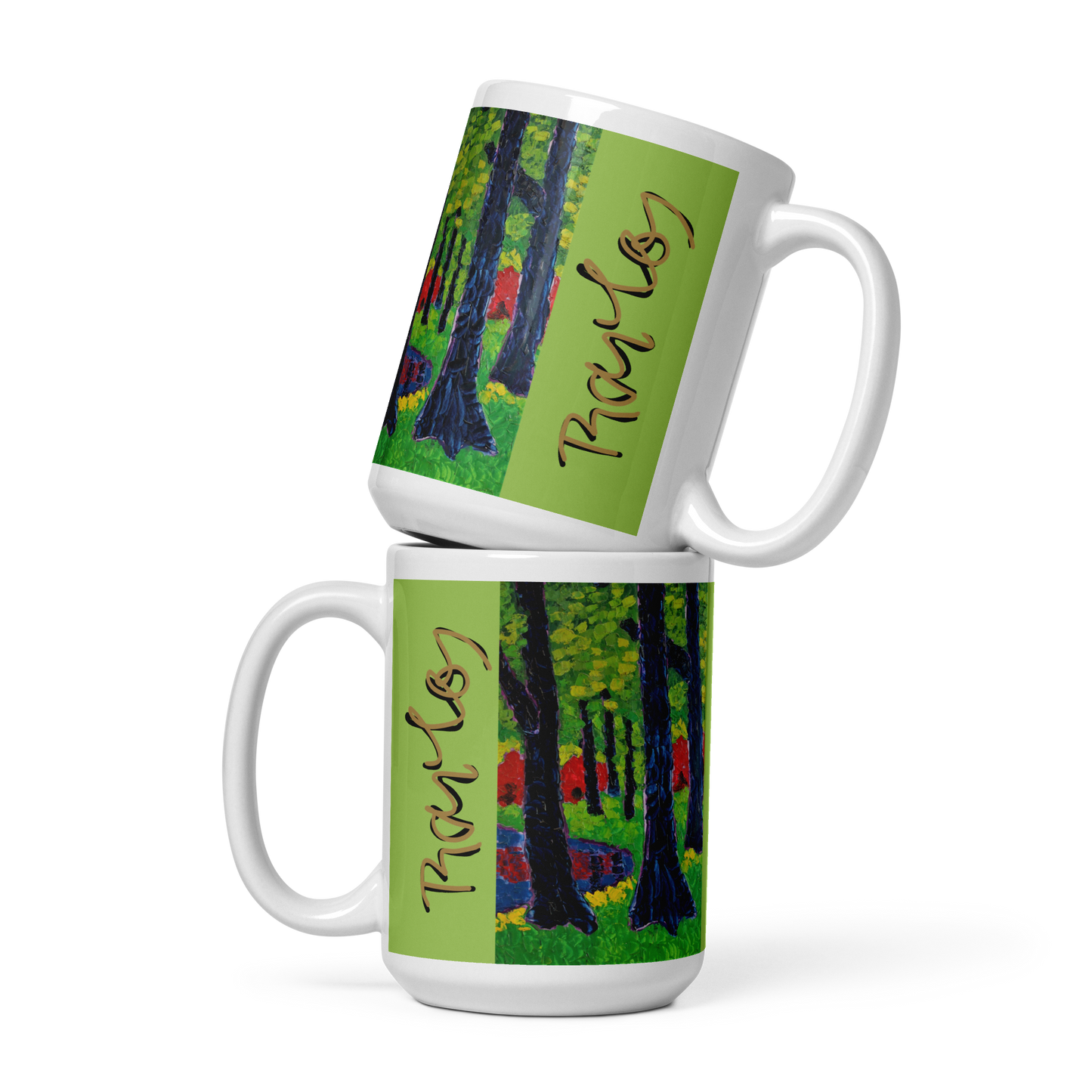 Art Mug: Blooming of Rhododendrons