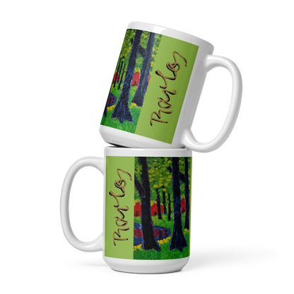 Art Mug: Blooming of Rhododendrons