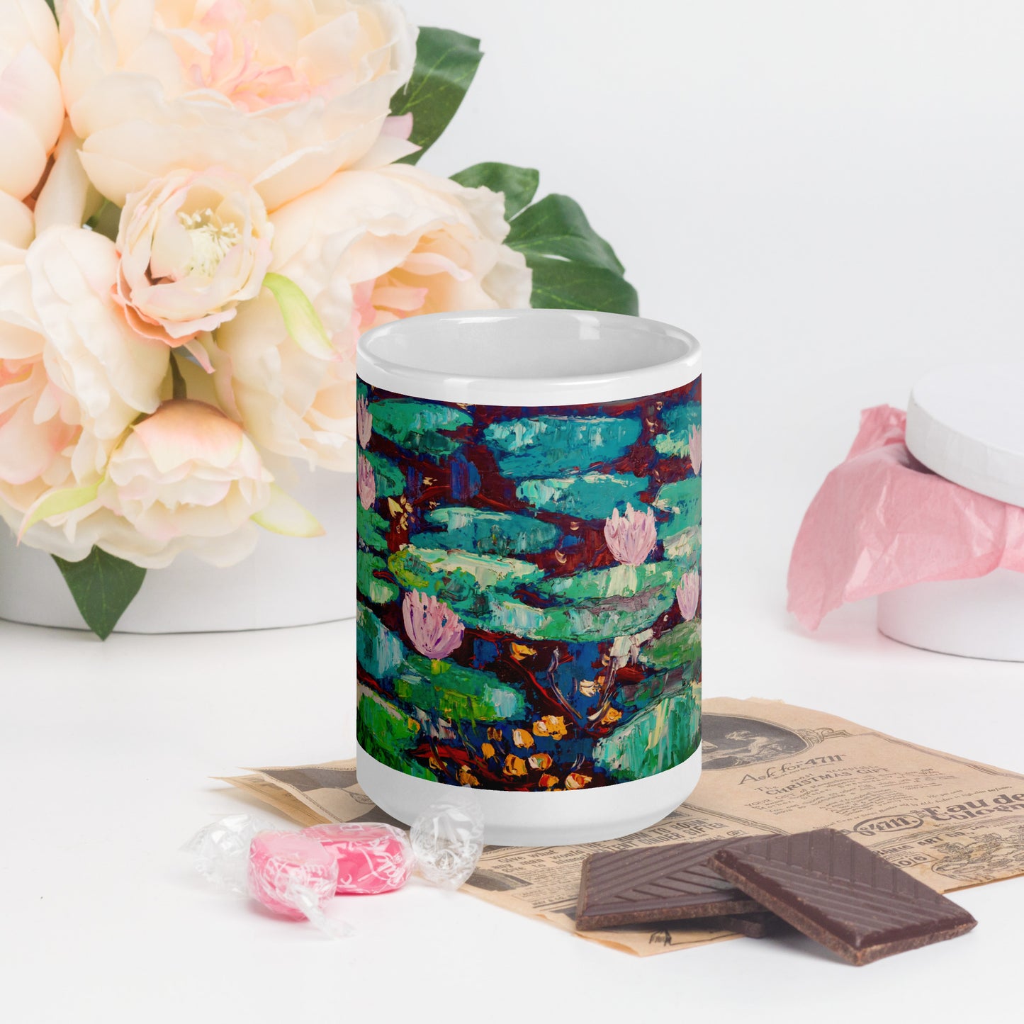 Art Mug: Lilies of the Valley
