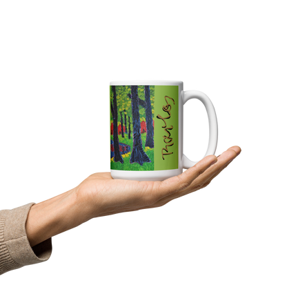 Art Mug: Blooming of Rhododendrons