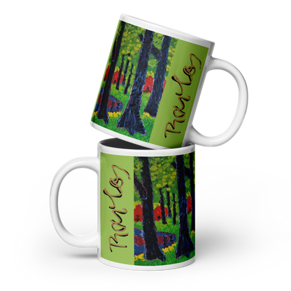 Art Mug: Blooming of Rhododendrons